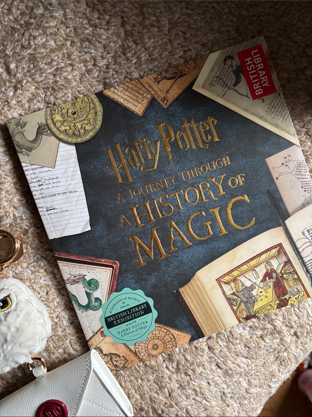 Harry Potter A Journey Through a History of Magic book - NEW